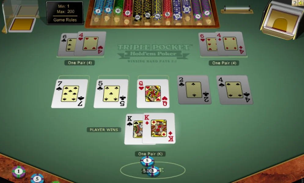 Triple Pocket Holdem Poker